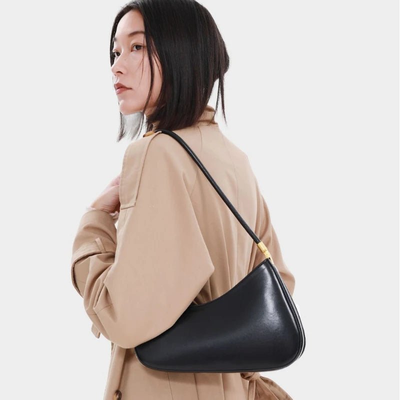 Sac Bandoulière en Cuir Femme Hobo "La Voyageuse" - Restaur Cuirs