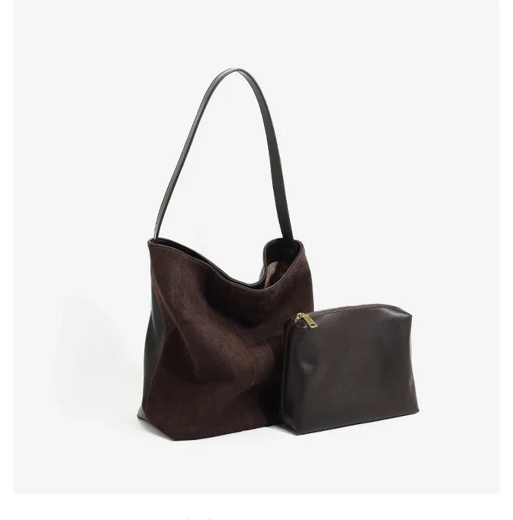 Sac Bandoulière en Cuir Femme Hobo "L'Allure" - Restaur Cuirs