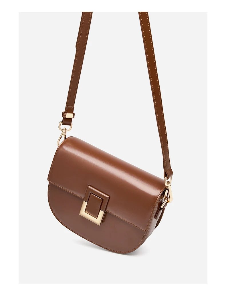 Sac Bandoulière en Cuir Femme "La Céleste" - Restaur Cuirs