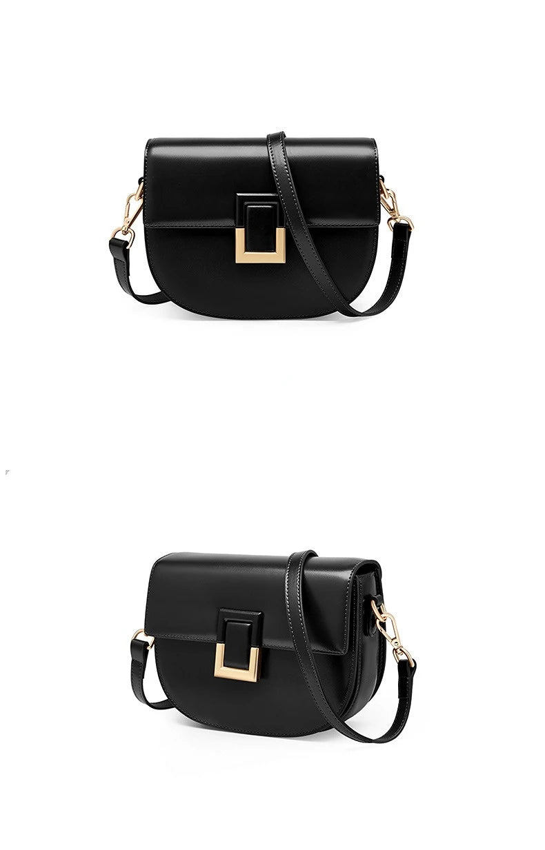Sac Bandoulière en Cuir Femme "La Céleste" - Restaur Cuirs