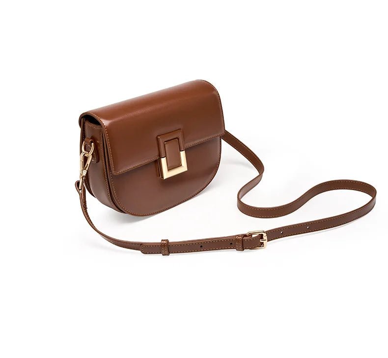 Sac Bandoulière en Cuir Femme "La Céleste" - Restaur Cuirs
