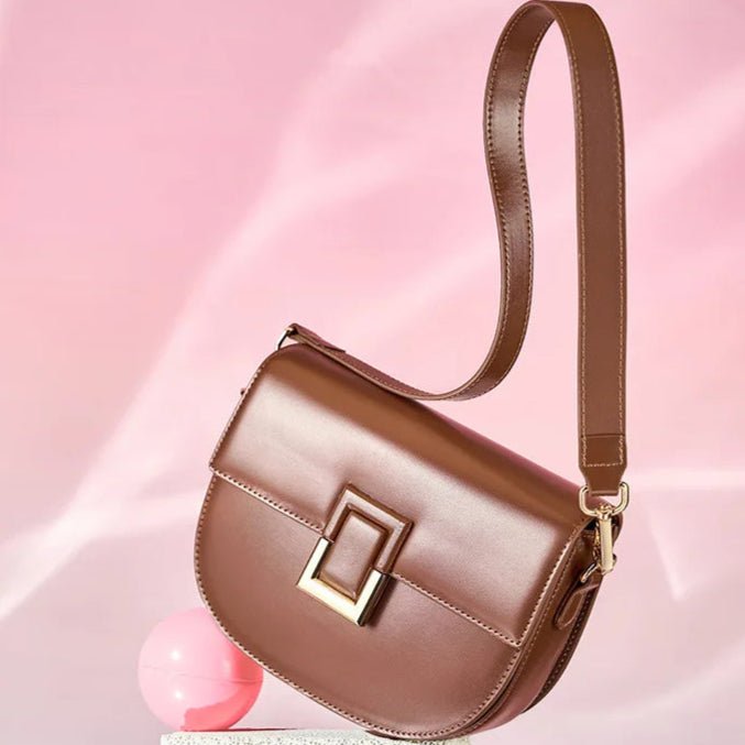 Sac Bandoulière en Cuir Femme "La Céleste" - Restaur Cuirs