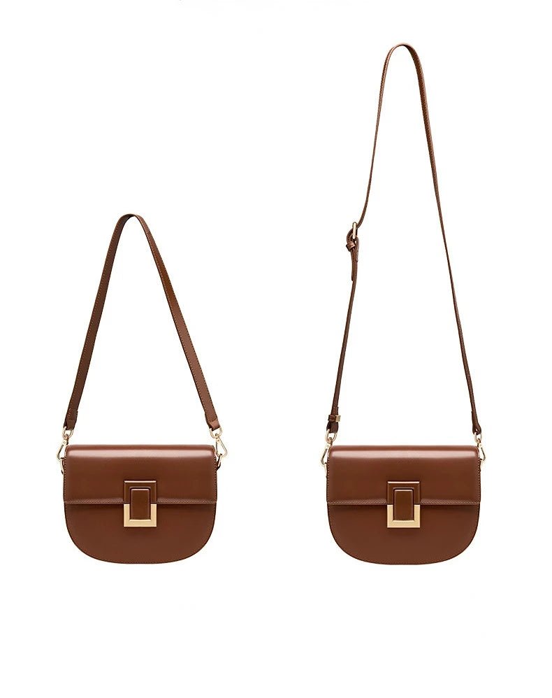 Sac Bandoulière en Cuir Femme "La Céleste" - Restaur Cuirs