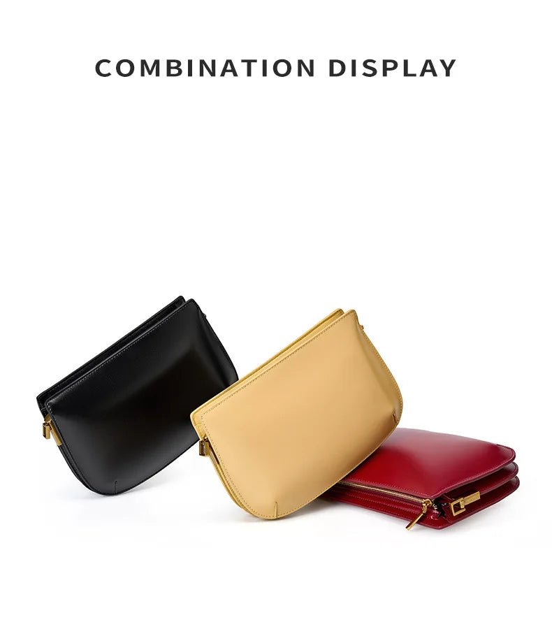 Sac Bandoulière en Cuir Femme "La Distinction" - Restaur Cuirs