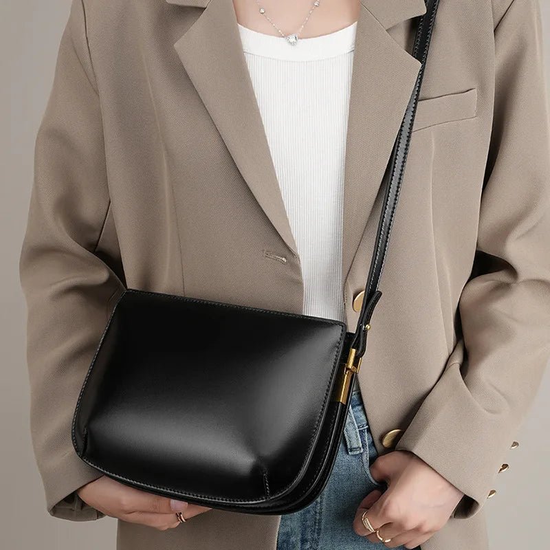 Sac Bandoulière en Cuir Femme "La Distinction" - Restaur Cuirs