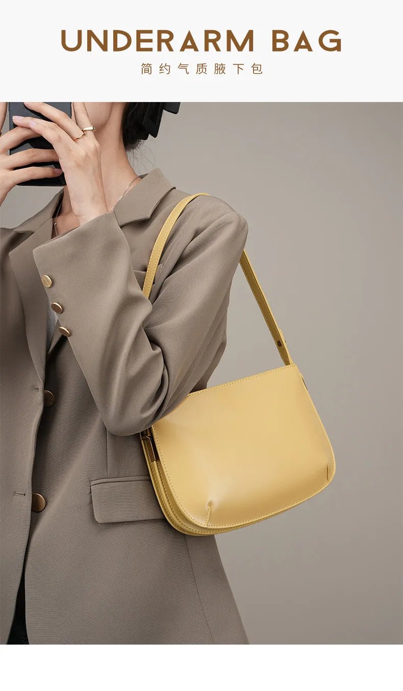 Sac Bandoulière en Cuir Femme "La Distinction" - Restaur Cuirs