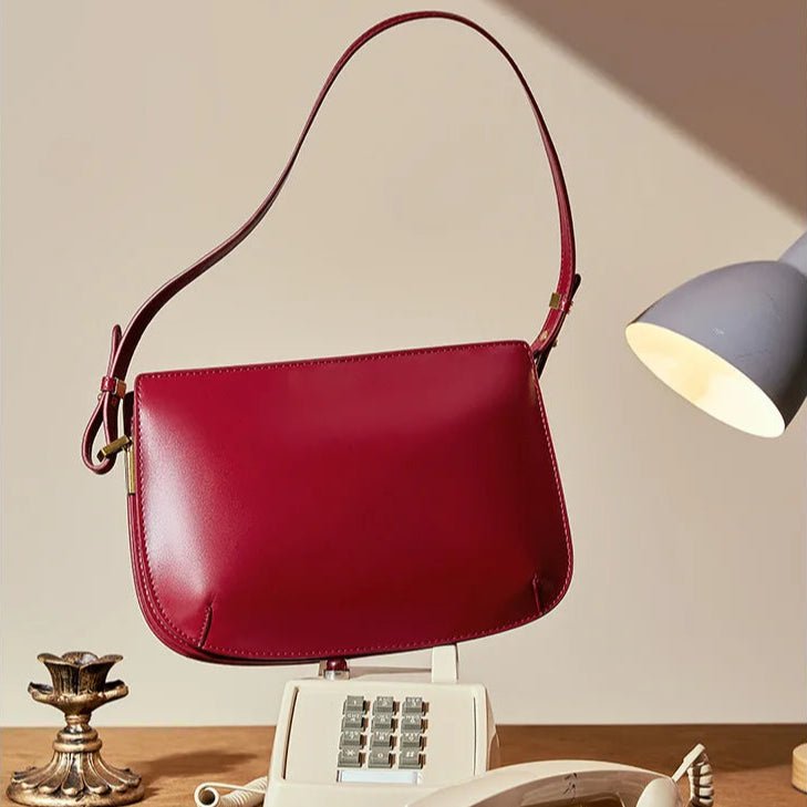 Sac Bandoulière en Cuir Femme "La Distinction" - Restaur Cuirs