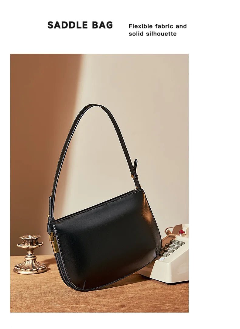Sac Bandoulière en Cuir Femme "La Distinction" - Restaur Cuirs