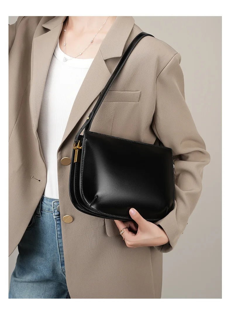 Sac Bandoulière en Cuir Femme "La Distinction" - Restaur Cuirs