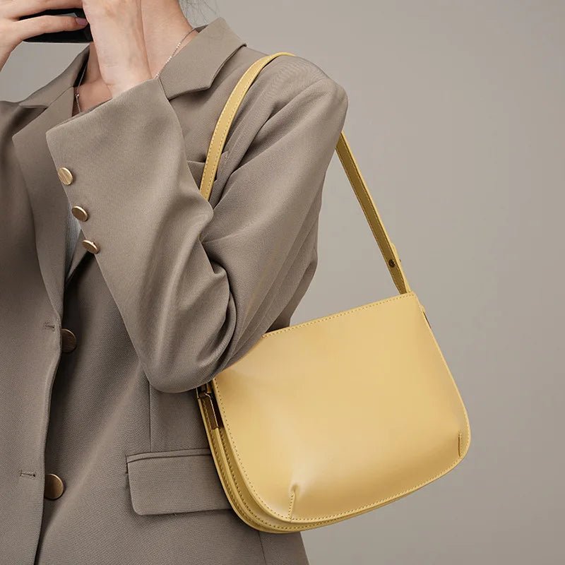 Sac Bandoulière en Cuir Femme "La Distinction" - Restaur Cuirs