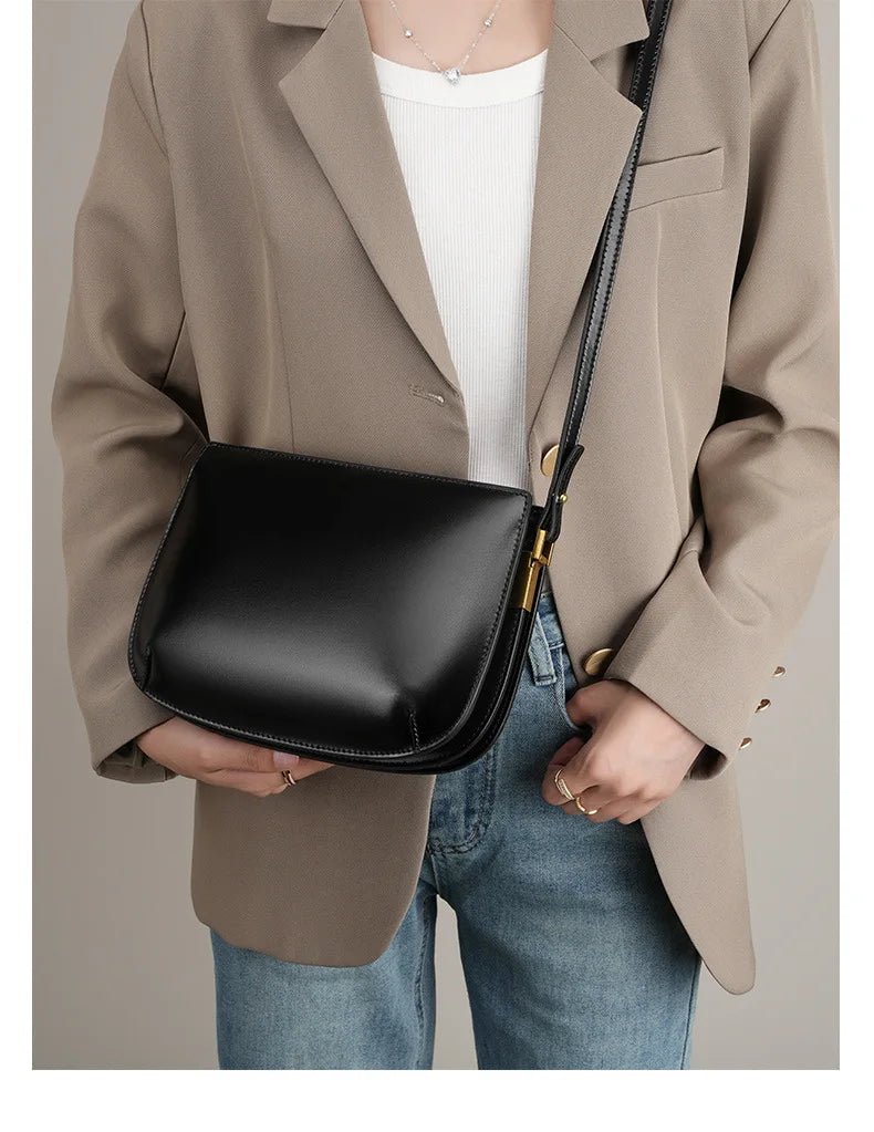 Sac Bandoulière en Cuir Femme "La Distinction" - Restaur Cuirs