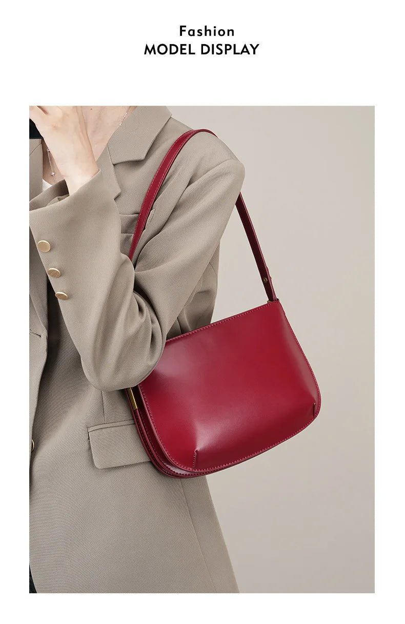 Sac Bandoulière en Cuir Femme "La Distinction" - Restaur Cuirs