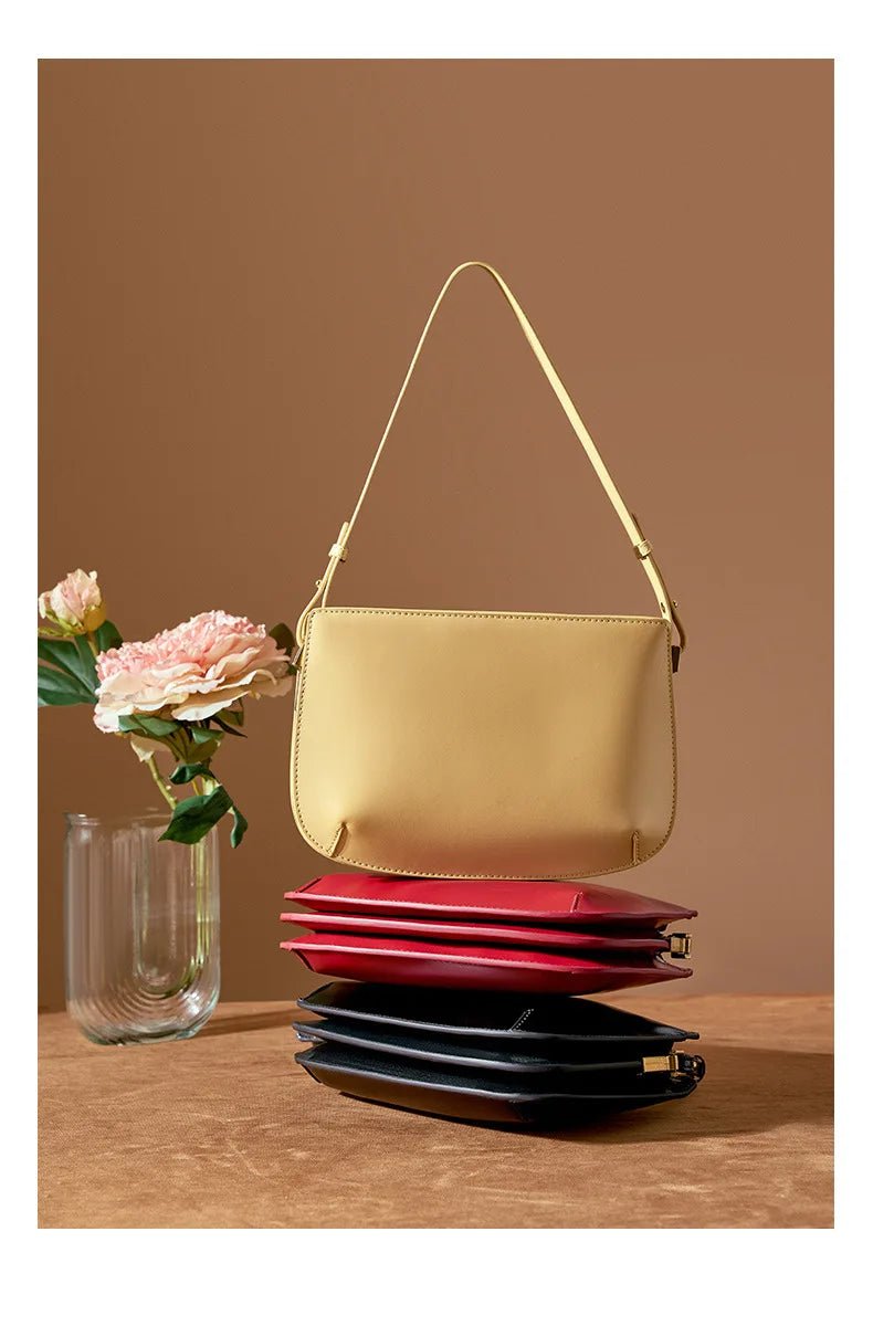 Sac Bandoulière en Cuir Femme "La Distinction" - Restaur Cuirs