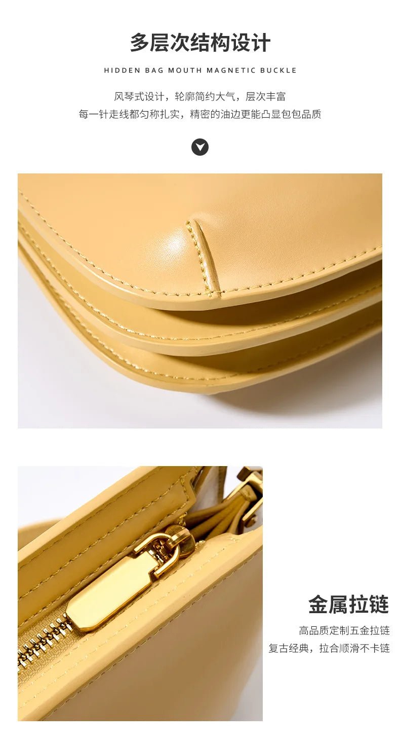 Sac Bandoulière en Cuir Femme "La Distinction" - Restaur Cuirs