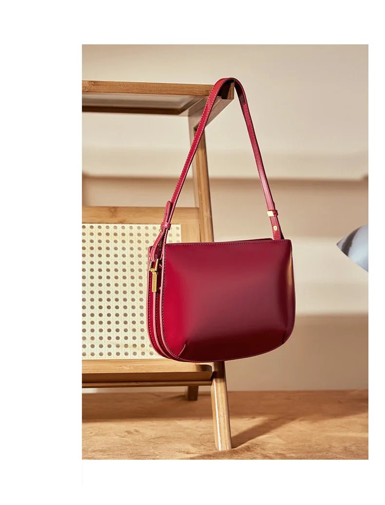 Sac Bandoulière en Cuir Femme "La Distinction" - Restaur Cuirs