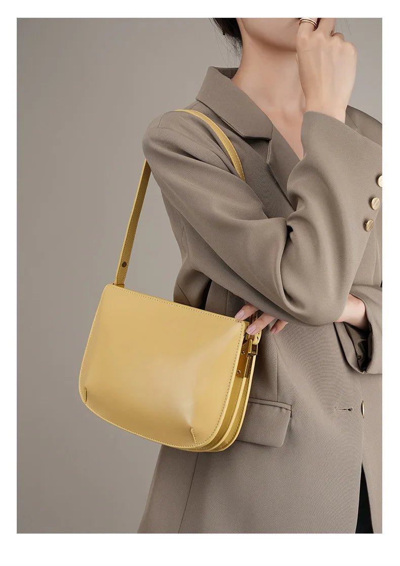 Sac Bandoulière en Cuir Femme "La Distinction" - Restaur Cuirs