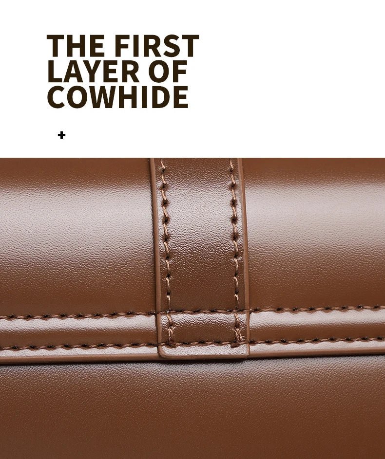 Sac Bandoulière en Cuir Femme "La Gracieuse" - Restaur Cuirs