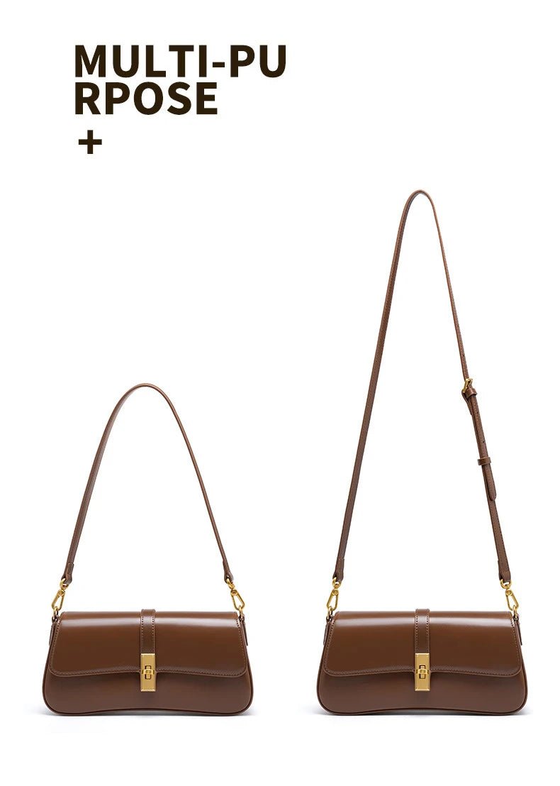 Sac Bandoulière en Cuir Femme "La Gracieuse" - Restaur Cuirs