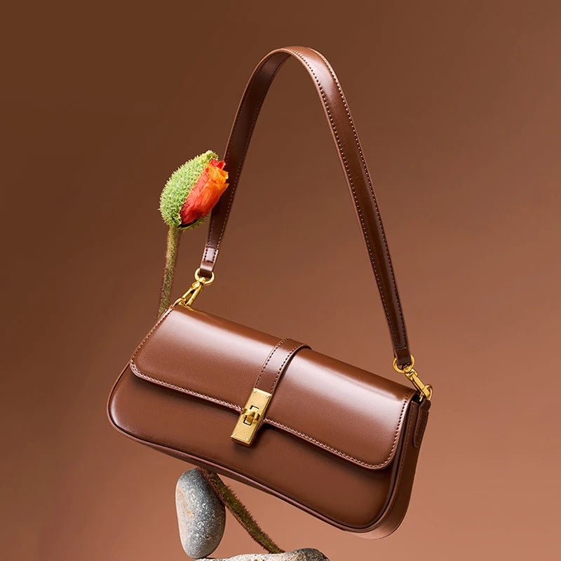 Sac Bandoulière en Cuir Femme "La Gracieuse" - Restaur Cuirs