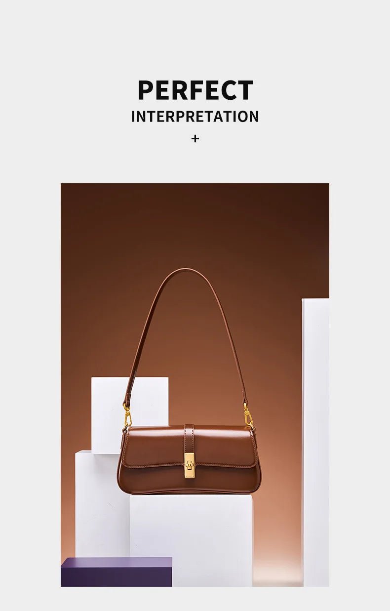 Sac Bandoulière en Cuir Femme "La Gracieuse" - Restaur Cuirs