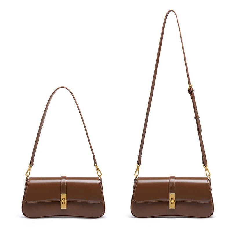Sac Bandoulière en Cuir Femme "La Gracieuse" - Restaur Cuirs