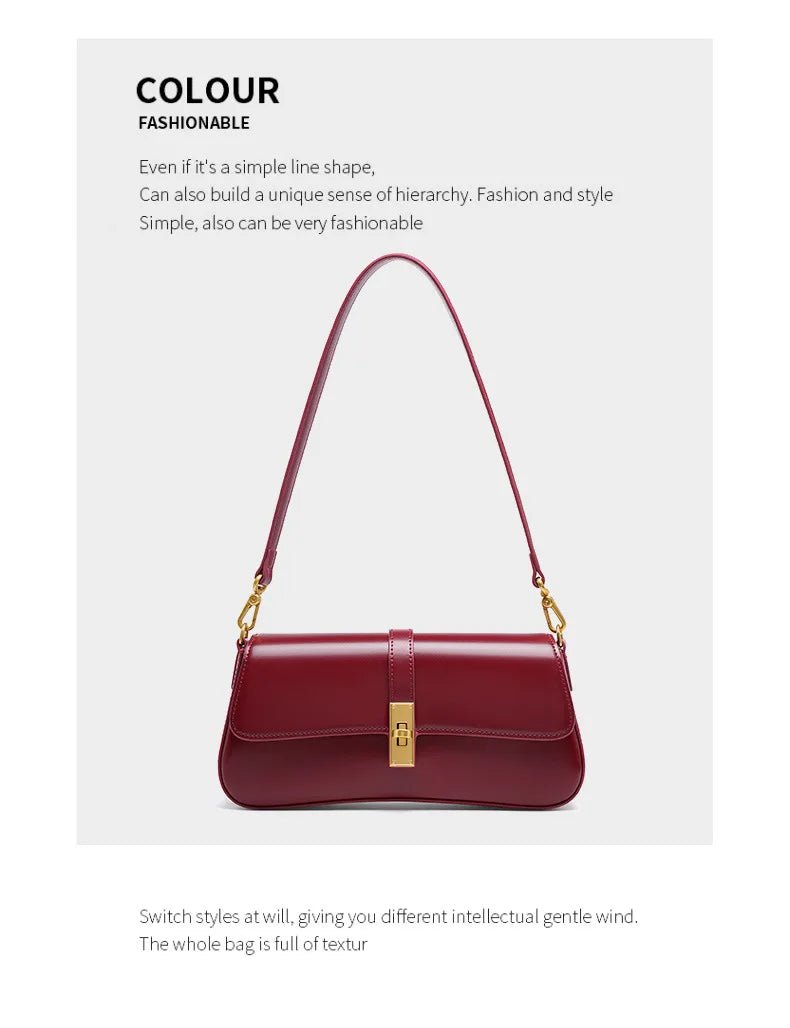 Sac Bandoulière en Cuir Femme "La Gracieuse" - Restaur Cuirs