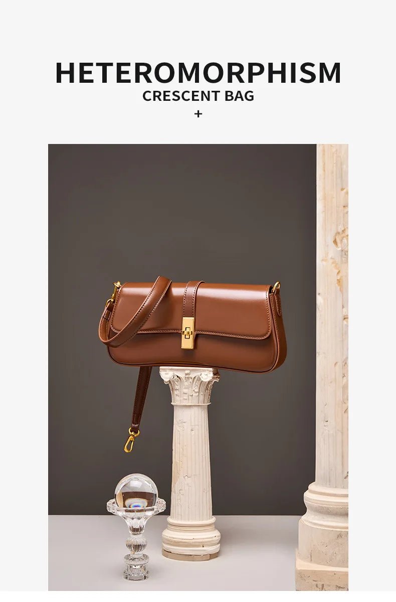 Sac Bandoulière en Cuir Femme "La Gracieuse" - Restaur Cuirs