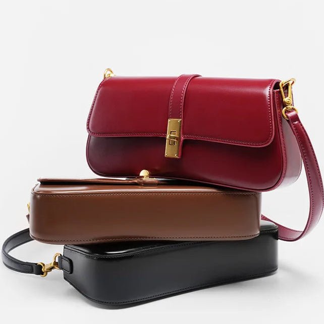 Sac Bandoulière en Cuir Femme "La Gracieuse" - Restaur Cuirs