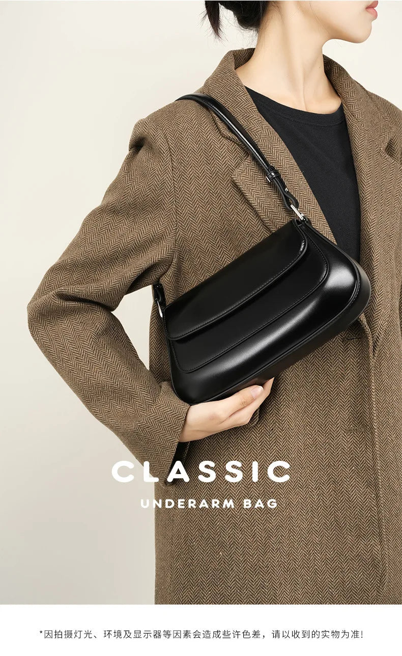 Sac Bandoulière en Cuir Femme "La Lumineuse" - Restaur Cuirs