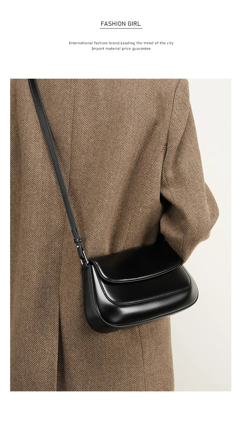 Sac Bandoulière en Cuir Femme "La Lumineuse" - Restaur Cuirs