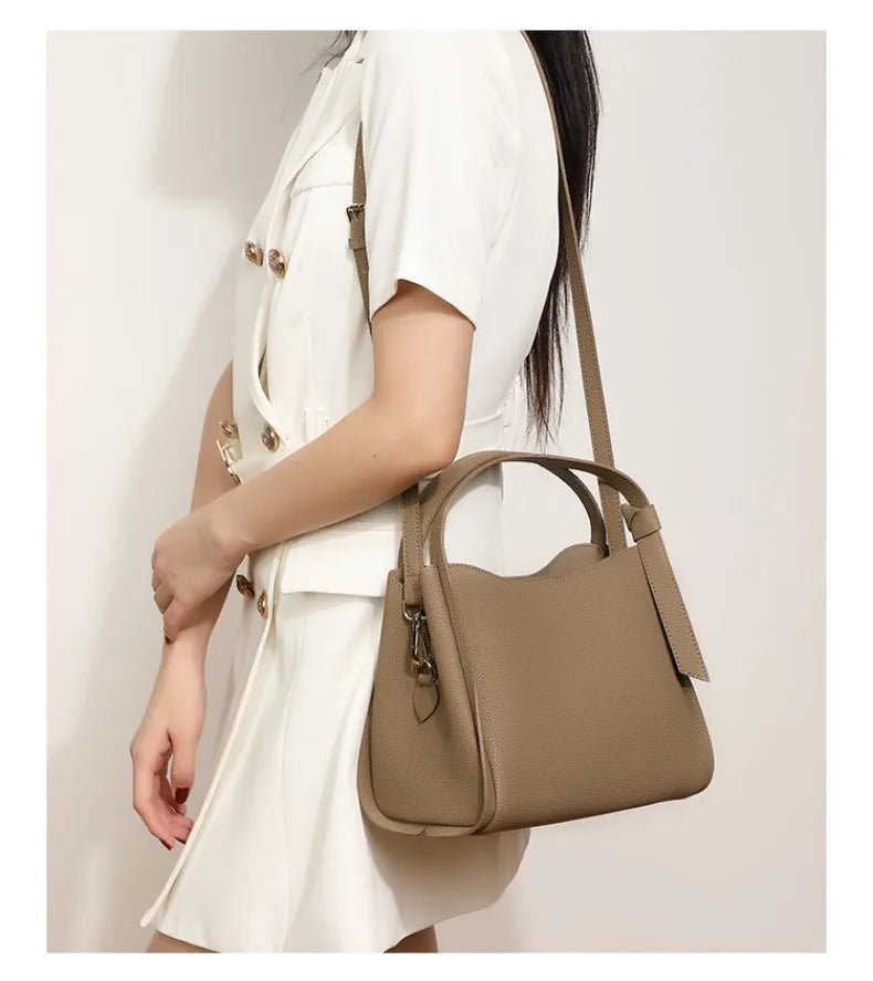 Sac Bandoulière en Cuir Femme "La Sophistiquée" - Restaur Cuirs