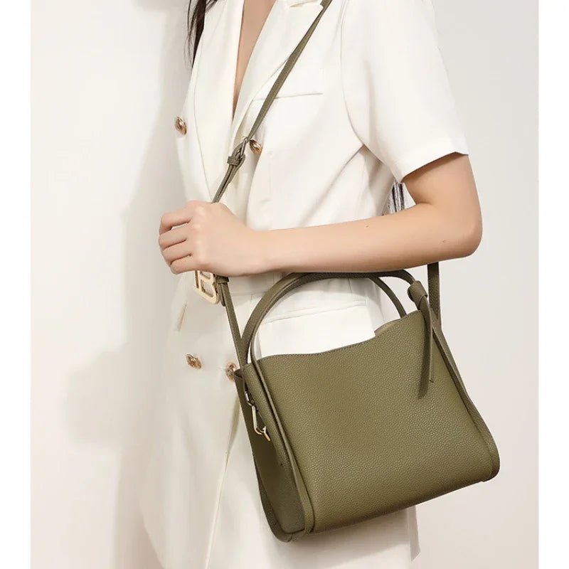 Sac Bandoulière en Cuir Femme "La Sophistiquée" - Restaur Cuirs