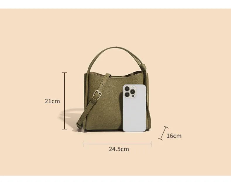 Sac Bandoulière en Cuir Femme "La Sophistiquée" - Restaur Cuirs