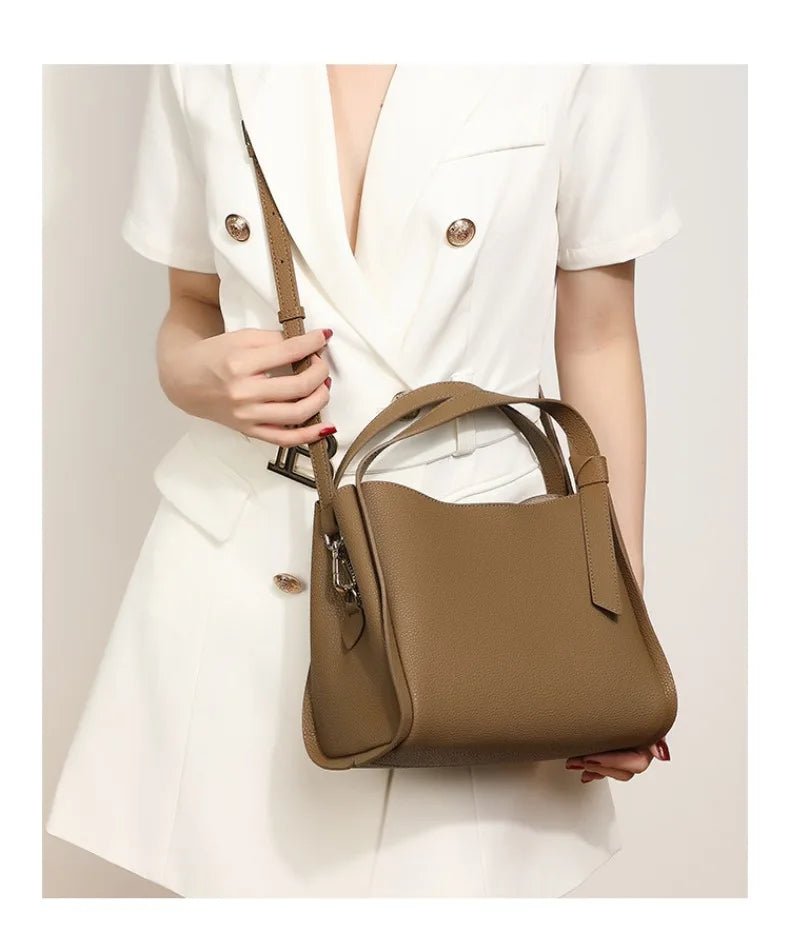 Sac Bandoulière en Cuir Femme "La Sophistiquée" - Restaur Cuirs