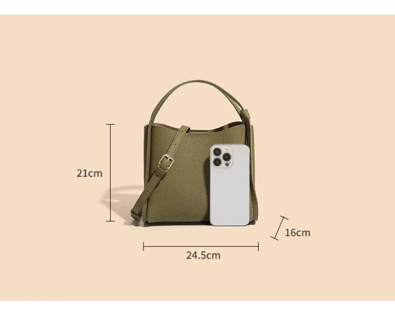 Sac Bandoulière en Cuir Femme "La Sophistiquée" - Restaur Cuirs