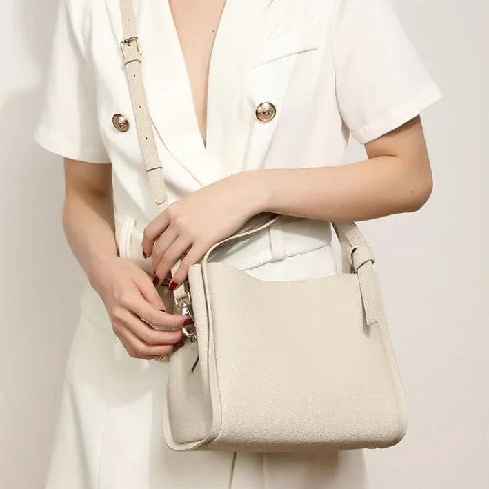 Sac Bandoulière en Cuir Femme "La Sophistiquée" - Restaur Cuirs