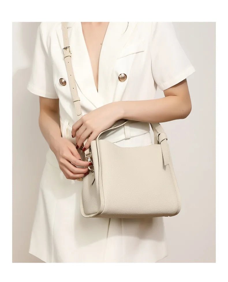 Sac Bandoulière en Cuir Femme "La Sophistiquée" - Restaur Cuirs
