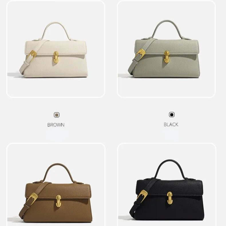 Sac Bandoulière en Cuir Femme "L'Épure" - Restaur Cuirs