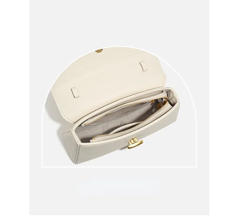 Sac Bandoulière en Cuir Femme "L'Épure" - Restaur Cuirs