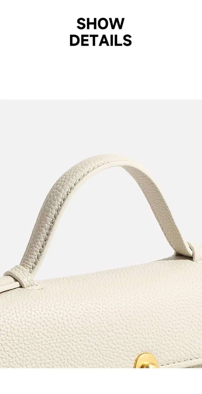 Sac Bandoulière en Cuir Femme "L'Épure" - Restaur Cuirs
