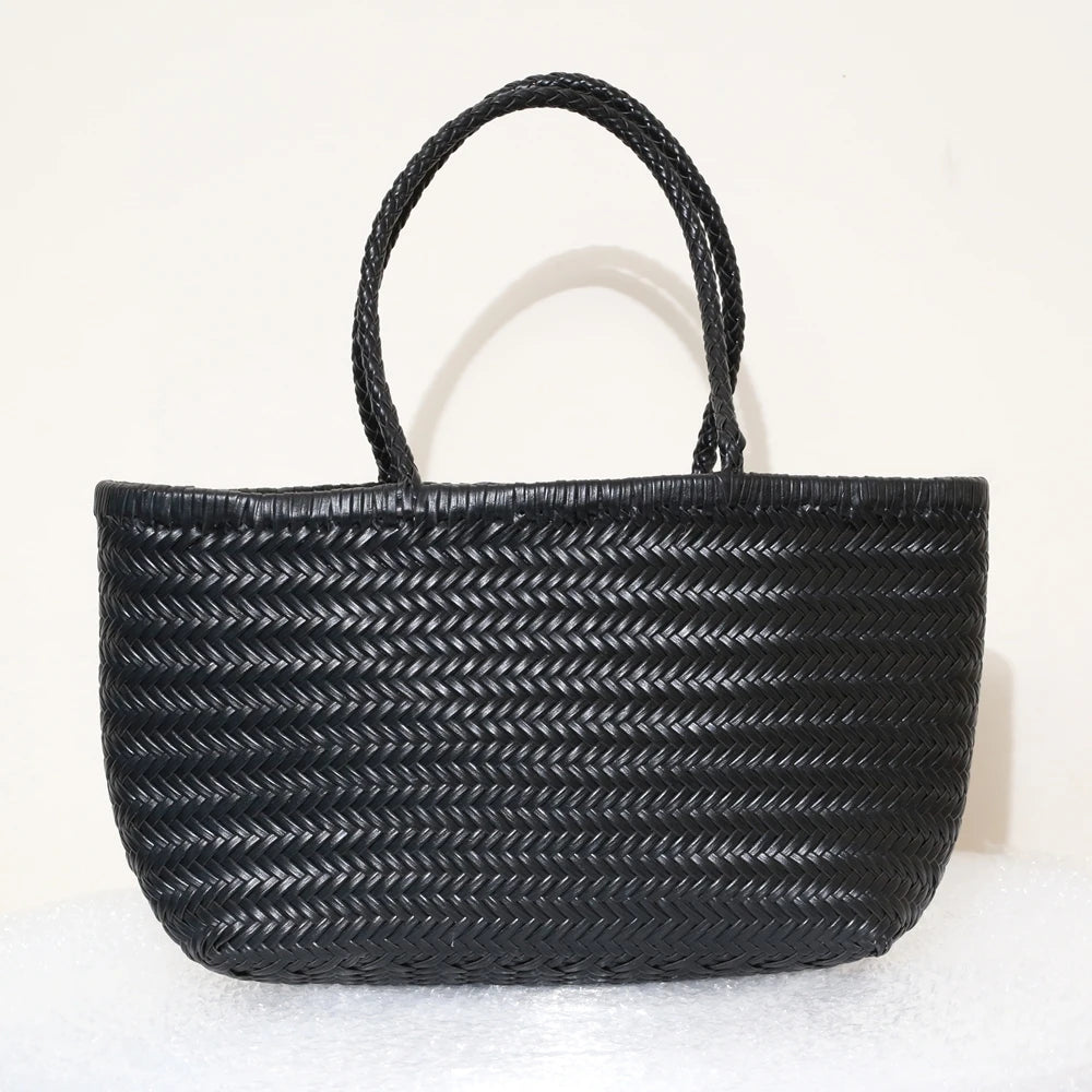 Sac Bandoulière en Cuir Femme Tressé "La Divina" - Restaur Cuirs