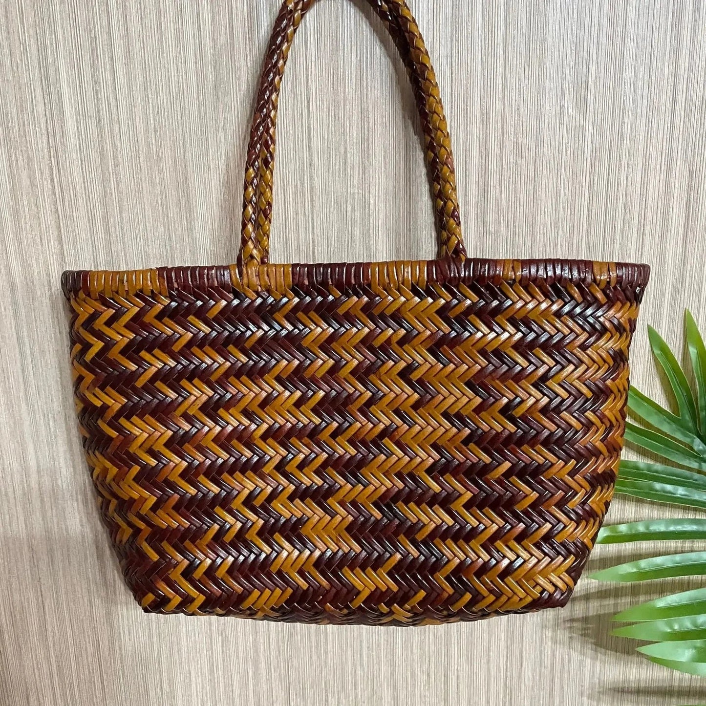 Sac Bandoulière en Cuir Femme Tressé "La Divina" - Restaur Cuirs
