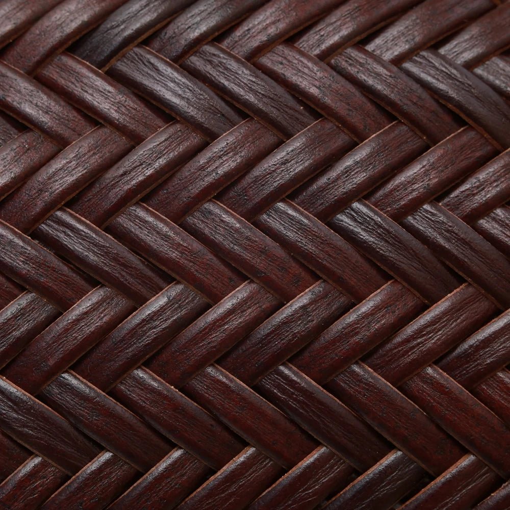 Sac Bandoulière en Cuir Femme Tressé "La Divina" - Restaur Cuirs