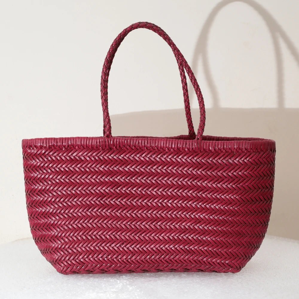 Sac Bandoulière en Cuir Femme Tressé "La Divina" - Restaur Cuirs