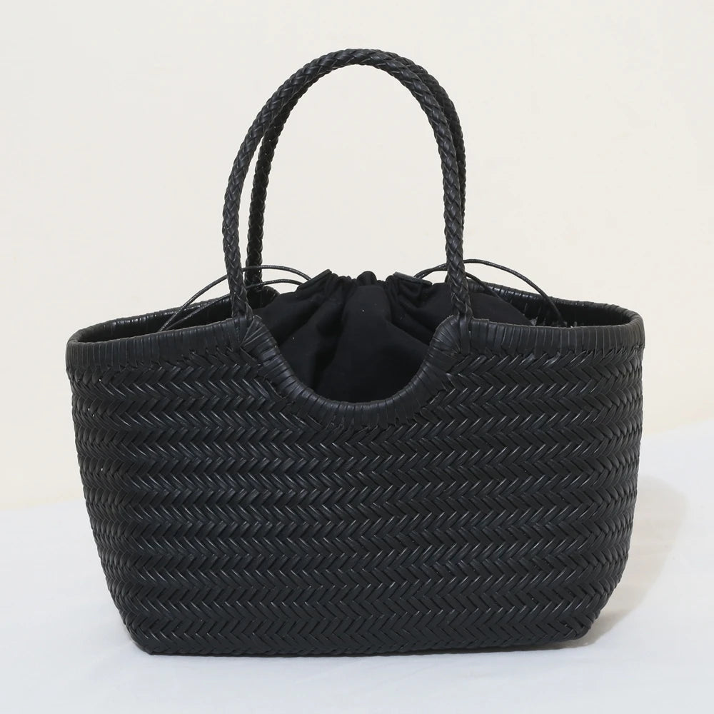 Sac Bandoulière en Cuir Femme Tressé "La Divina" - Restaur Cuirs