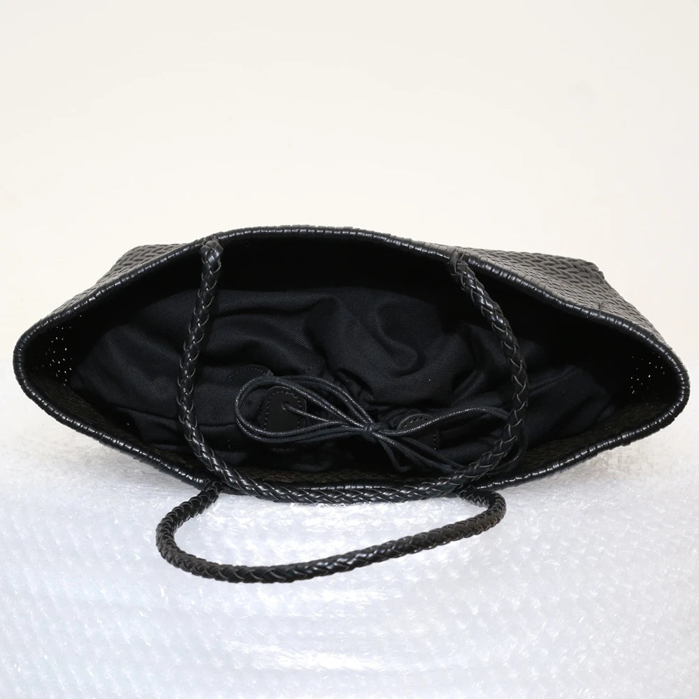 Sac Bandoulière en Cuir Femme Tressé "La Divina" - Restaur Cuirs