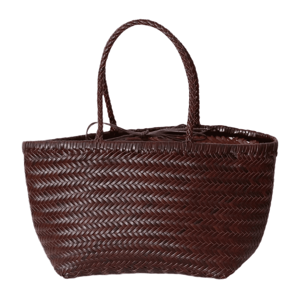 Sac Bandoulière en Cuir Femme Tressé "La Divina"