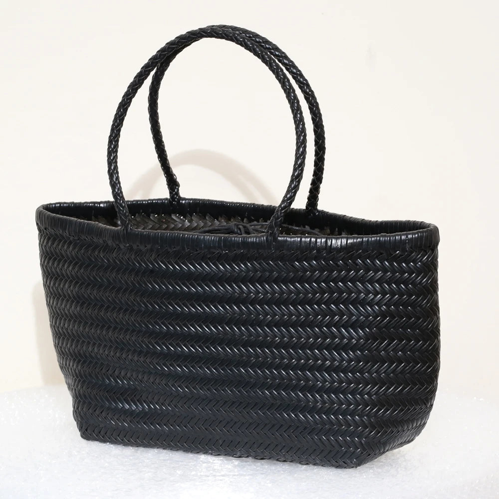 Sac Bandoulière en Cuir Femme Tressé "La Divina" - Restaur Cuirs