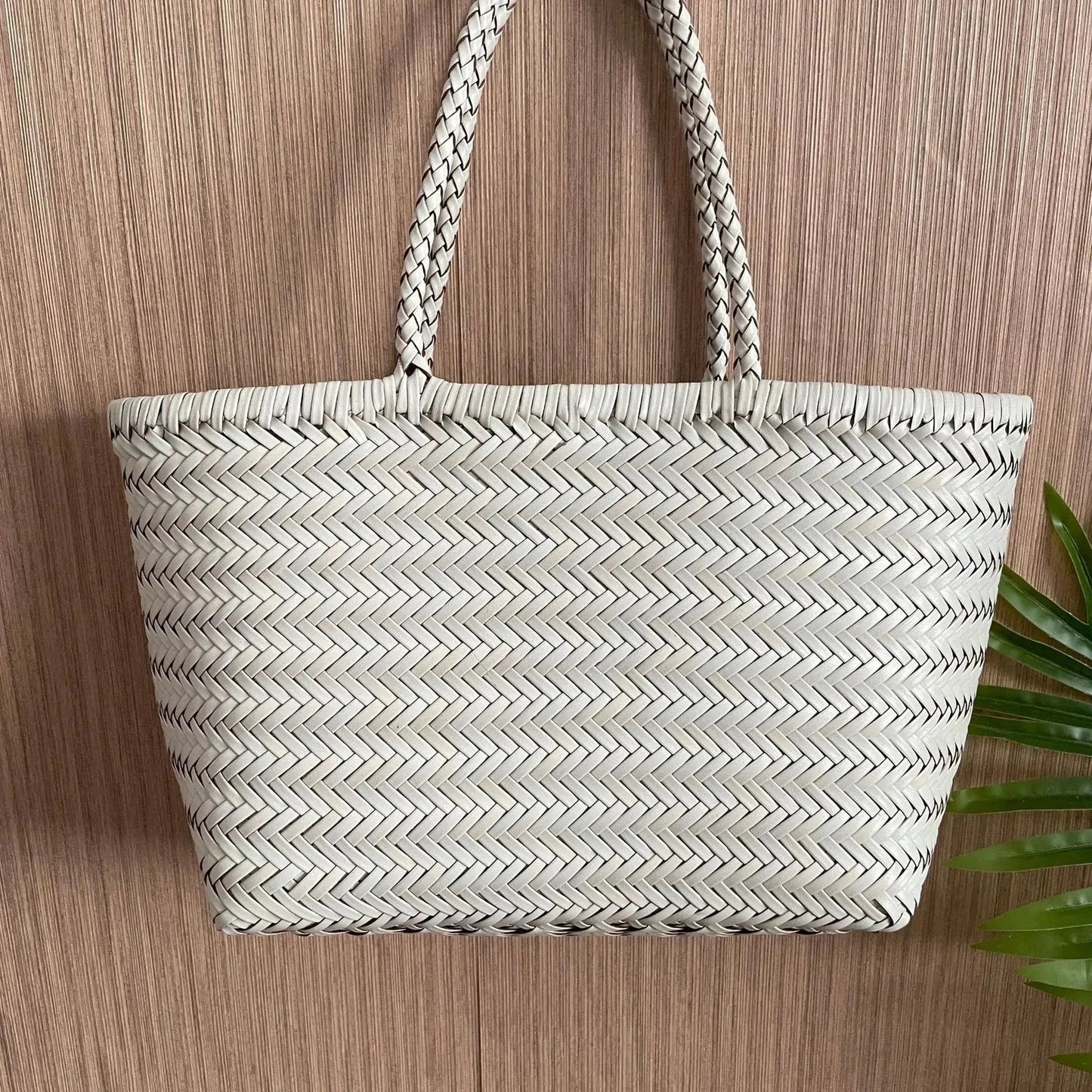Sac Bandoulière en Cuir Femme Tressé "La Divina" - Restaur Cuirs