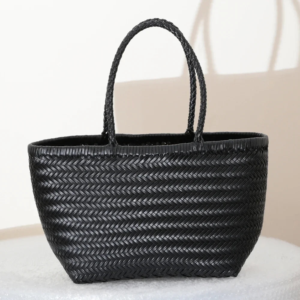 Sac Bandoulière en Cuir Femme Tressé "La Divina" - Restaur Cuirs